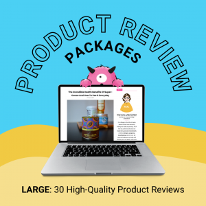 large product review package