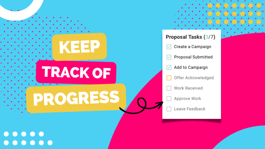 Track your campaign progress